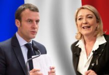 Μακρόν και Λεπέν επικράτησαν στον 1ο γύρο των εκλογών στη Γαλλία