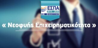 Πρόγραμμα ΕΣΠΑ: «Νεοφυής Επιχειρηματικότητα»