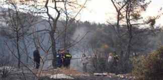 Ένας νεκρός από τη φωτιά στους Αγίους Θεοδώρους Ένας νεκρός από τη φωτιά στους Αγίους Θεοδώρους