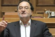 Λαφαζάνης: «Έδωσαν γη και ύδωρ και εισπράττουν καρπαζιές»