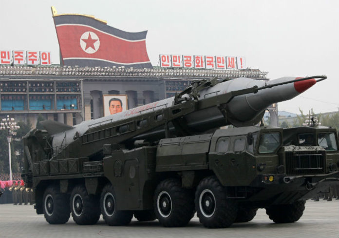 Εκτόξευση πυραύλου Σκουντ από τη Βόρεια Κορέα