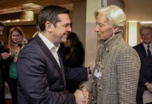 Σε απόλυτη ταύτιση για το ελληνικό χρέος Λαγκάρντ-Τσίπρας