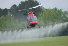 Νεκροί 2 από τους 3 επιβαίνοντες στο ψεκαστικό ελικόπτερο