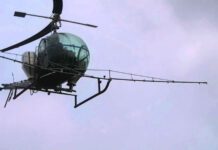 Πτώση ψεκαστικού ελικοπτέρου στον Σχοινιά Πτώση ψεκαστικού ελικοπτέρου στον Σχοινιά