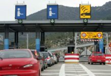 Μέχρι το τέλος του 2018 τα αναλογικά διόδια Νέα διόδια στην Κορίνθου Πατρών