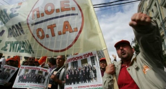 Σε 24ωρη πανελλαδική απεργία την Τετάρτη οι εργαζόμενοι ΠΟΕ-ΟΤΑ
