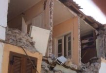 Η Μυτιλήνη μετρά τις πληγές της μετά το σεισμό