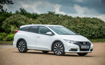 Honda Civic Tourer 1.6 i-DTEC: Για οικογενειάρχες που εντυπωσιάζουν
