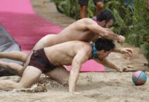 Στο Survivor της Αυστραλίας παίχτης έχασε το μαγιό του και αγωνίστηκε ολόγυμνος paixths_survivor