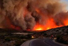 Συνεχίζεται η μάχη για τον έλεγχο της πυρκαγιάς στη Ζάκυνθο