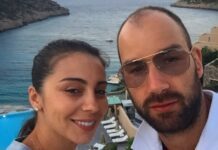 Γονείς για πέμπτη φορά έγιναν η Ολυμπία Χοψονίδου και ο Βασίλης Σπανούλης spanoulis-olympia