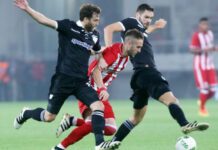 Νίκη με 1-0 για τον Ολυμπιακό στο ντέρμπι με τον ΠΑΟΚ