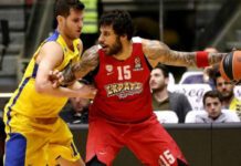 Νίκη με 69-68 για τον Ολυμπιακό στο Τελ Αβίβ