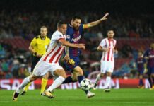 Ισόπαλος 0-0 ο Ολυμπιακός κόντρα στη Μπαρτσελόνα στο Καραϊσκάκη