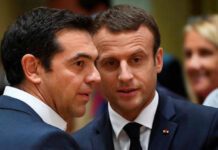 Στο Παρίσι προκειμένου να βραβευτεί ο Αλέξης Τσίπρας Σε θερμό κλίμα η συνάντηση Τσίπρα-Μακρόν