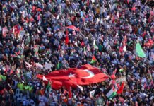Διαδήλωση στην Κωνσταντινούπολη για την αναγνώριση της Ιερουσαλήμ