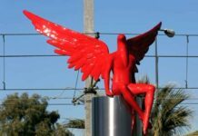 Το υπουργείο Πολιτισμού καταδικάζει τον βανδαλισμό του γλυπτού Phylax glypto_phylax1