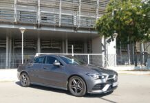Δοκιμαστική οδήγηση της Mercedes-Benz CLA180d Mercedes